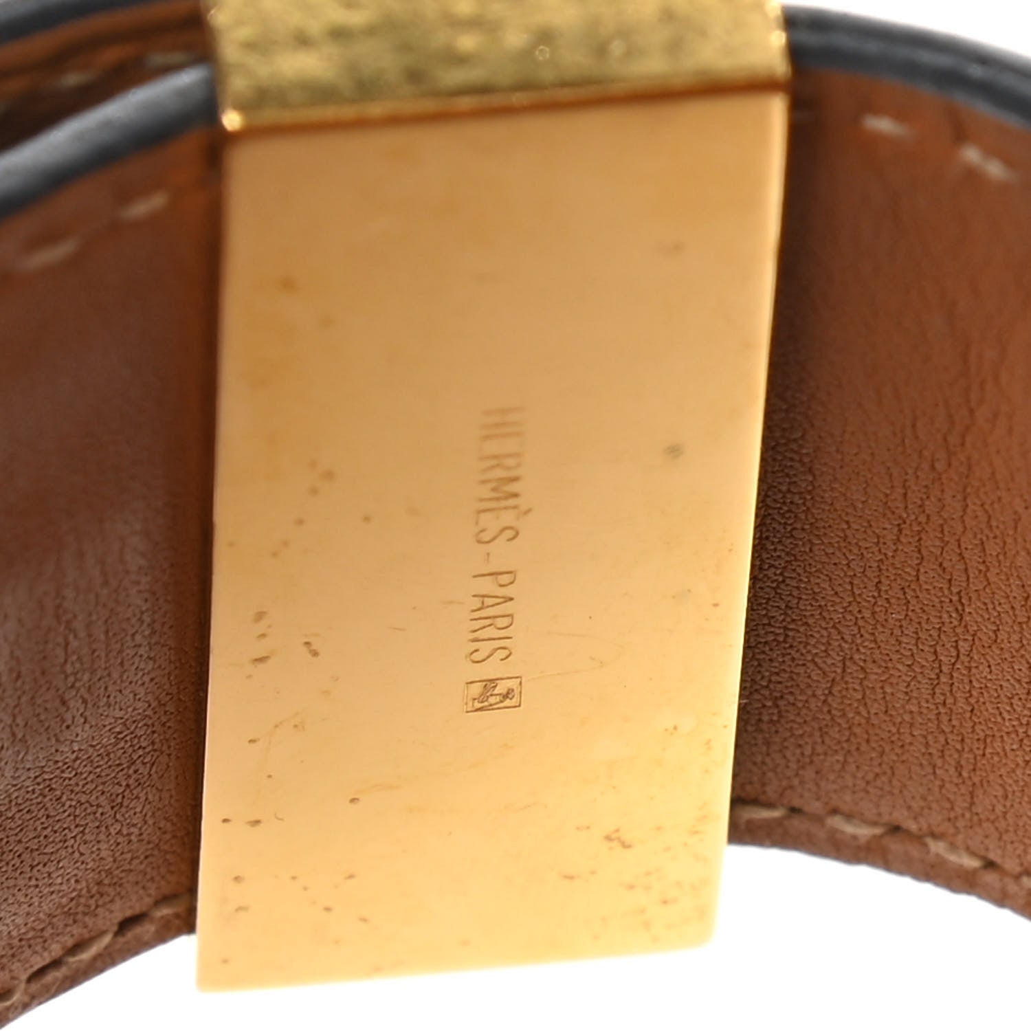 Hermes Shiny Alligator Collier de Chien CDC Bracelet S Black 5 of 6