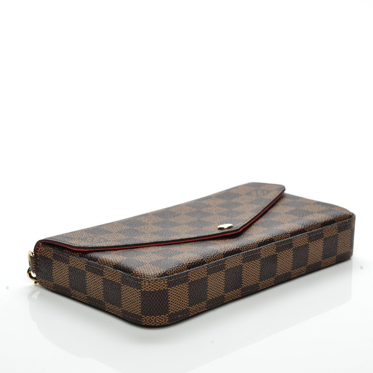 Damier Ebene Pochette Felicie Chain Wallet