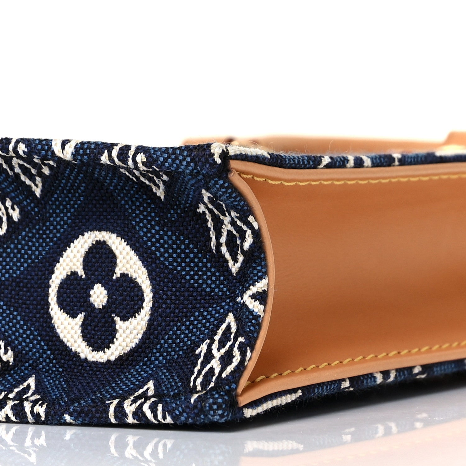 Louis Vuitton Jacquard Since 1854 Petit Sac Plat Blue 7 of 7
