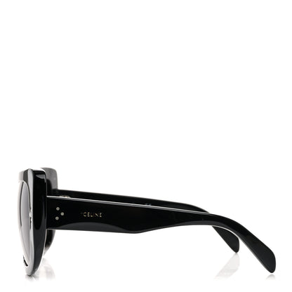 Celine Acetate Square Sunglasses CL40157U Black 3 of 7
