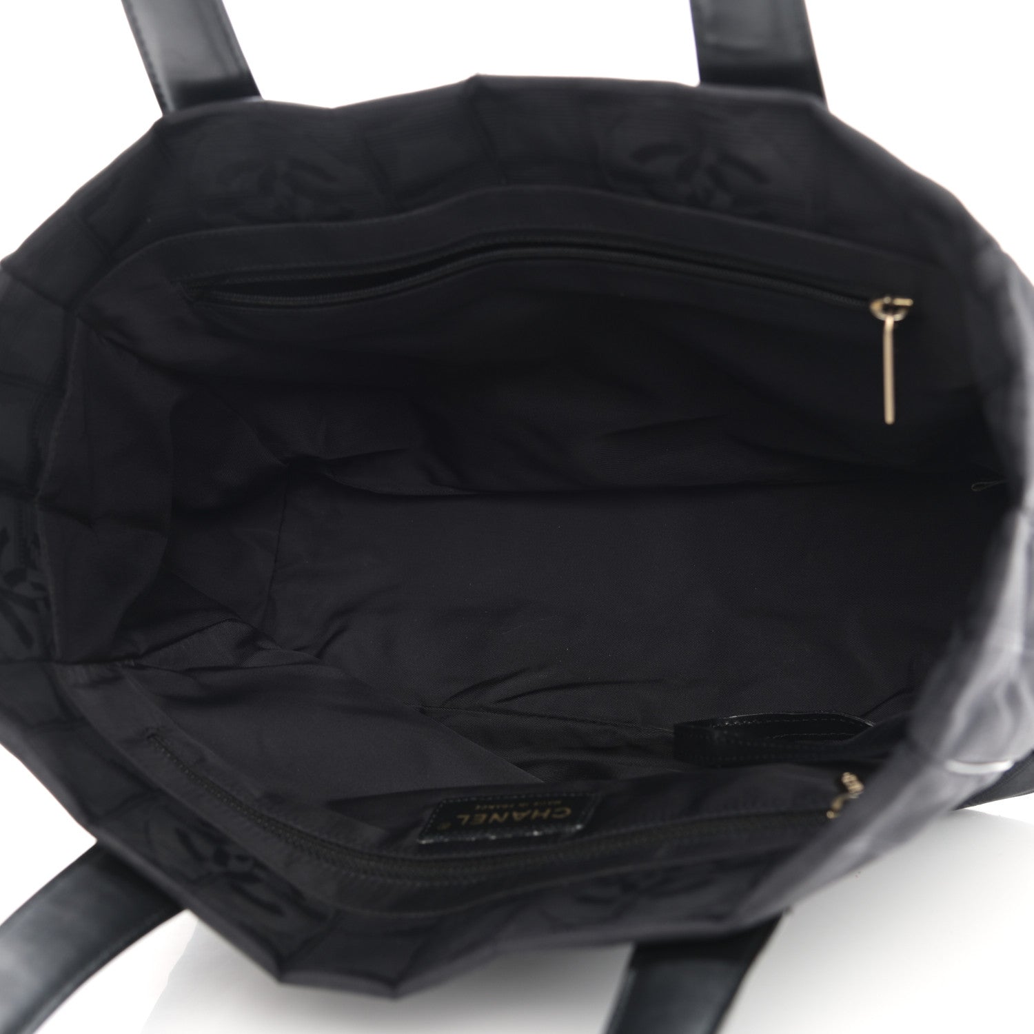 Chanel Nylon Small Travel Tote Black 4 of 11