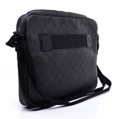 Gucci GG Plus Monogram Messenger Bag Black 3 of 13