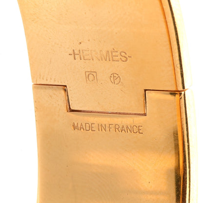 Hermes Enamel Wide Clic Clac H Bracelet PM White 4 of 7