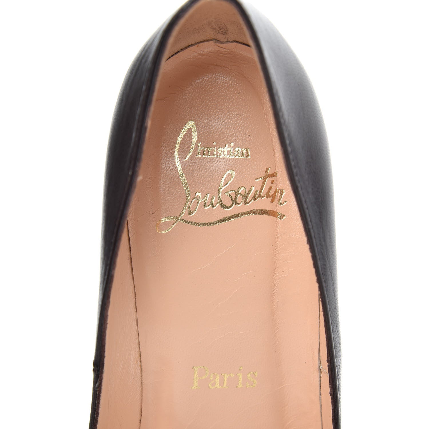 Christian Louboutin Shiny Nappa Simple 85 Pumps 36.5 Brown 8 of 12