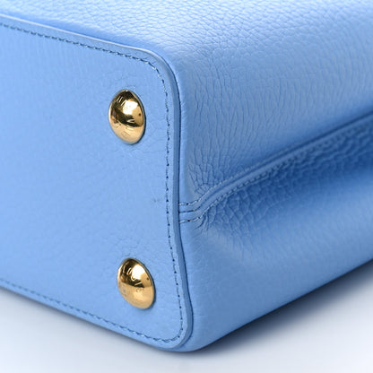 Louis Vuitton Taurillon Capucines BB Bleu de Provence Greige Doux 8 of 8