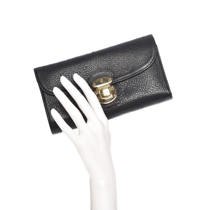 Louis Vuitton Mahina Amelia Wallet Black 2 of 7