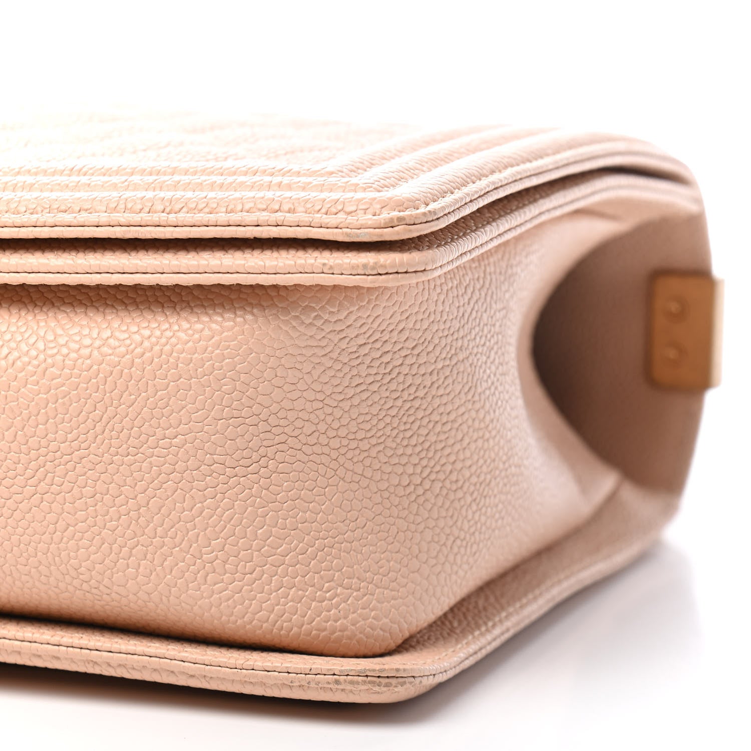 Chanel Caviar Quilted New Medium Boy Flap Beige 9 of 9