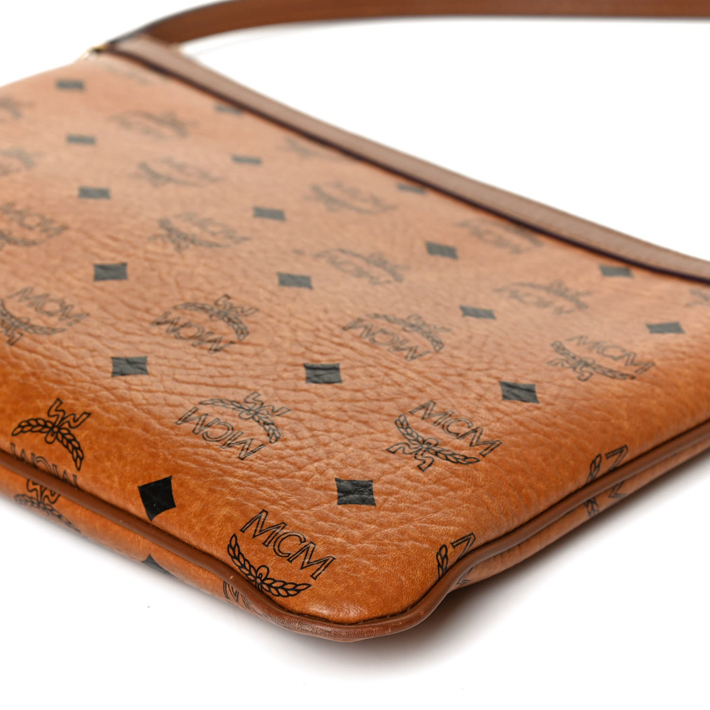 Visetos Liz Shopper Tote Pouch Cognac