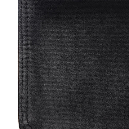 Chanel Coated Canvas Quilted Large Paris Biarritz Tote Black 10 of 10