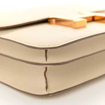 Hermes Epsom Constance 18 Craie 9 of 12