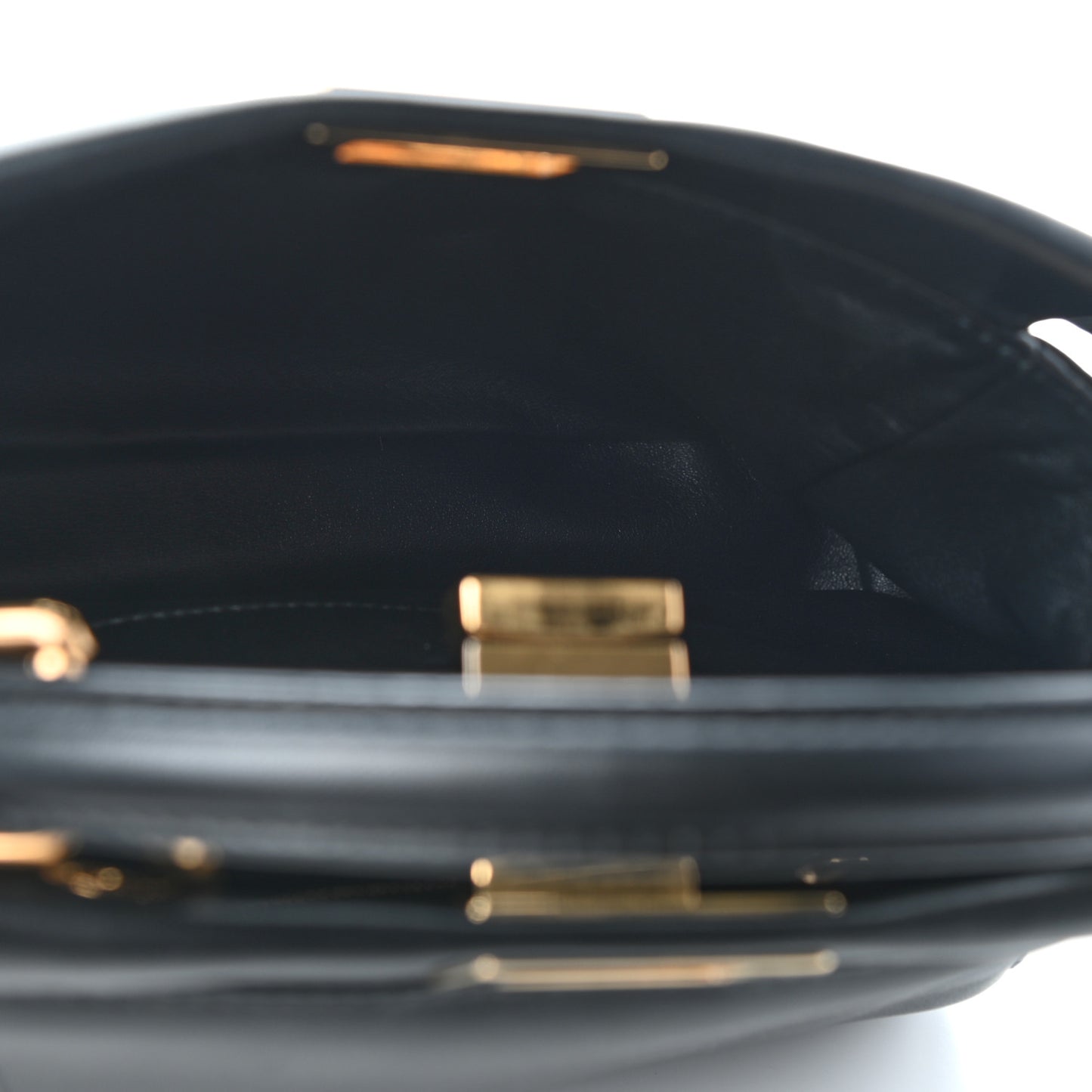 Nappa Mini Peekaboo Iconic Satchel Black
