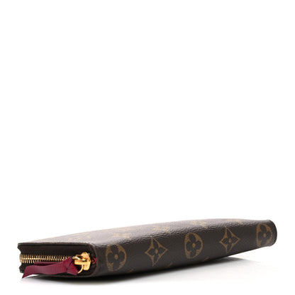 Louis Vuitton Monogram Clemence Wallet Fuchsia 4 of 7