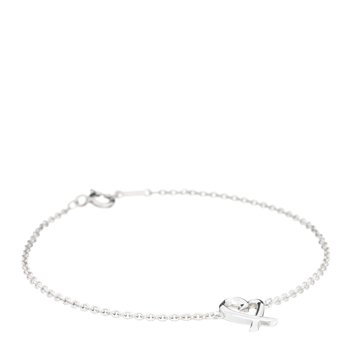 Sterling Silver Paloma Picasso Loving Heart Bracelet