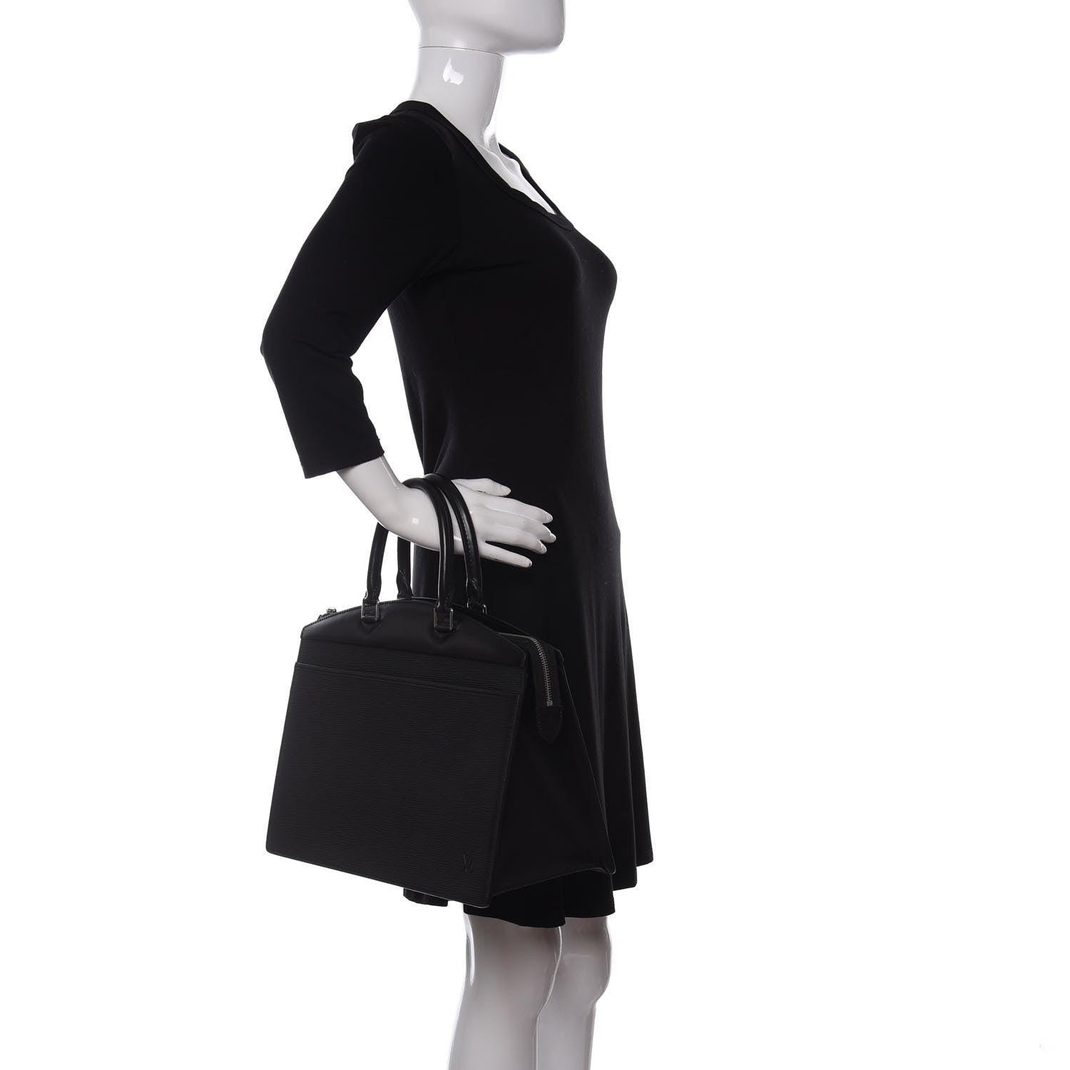 Louis Vuitton Epi Riviera Black 2 of 10
