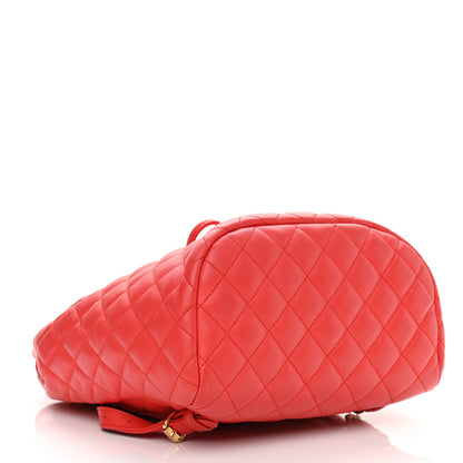 Chanel Calfskin Quilted Small Urban Spirit Backpack Red 4 of 16