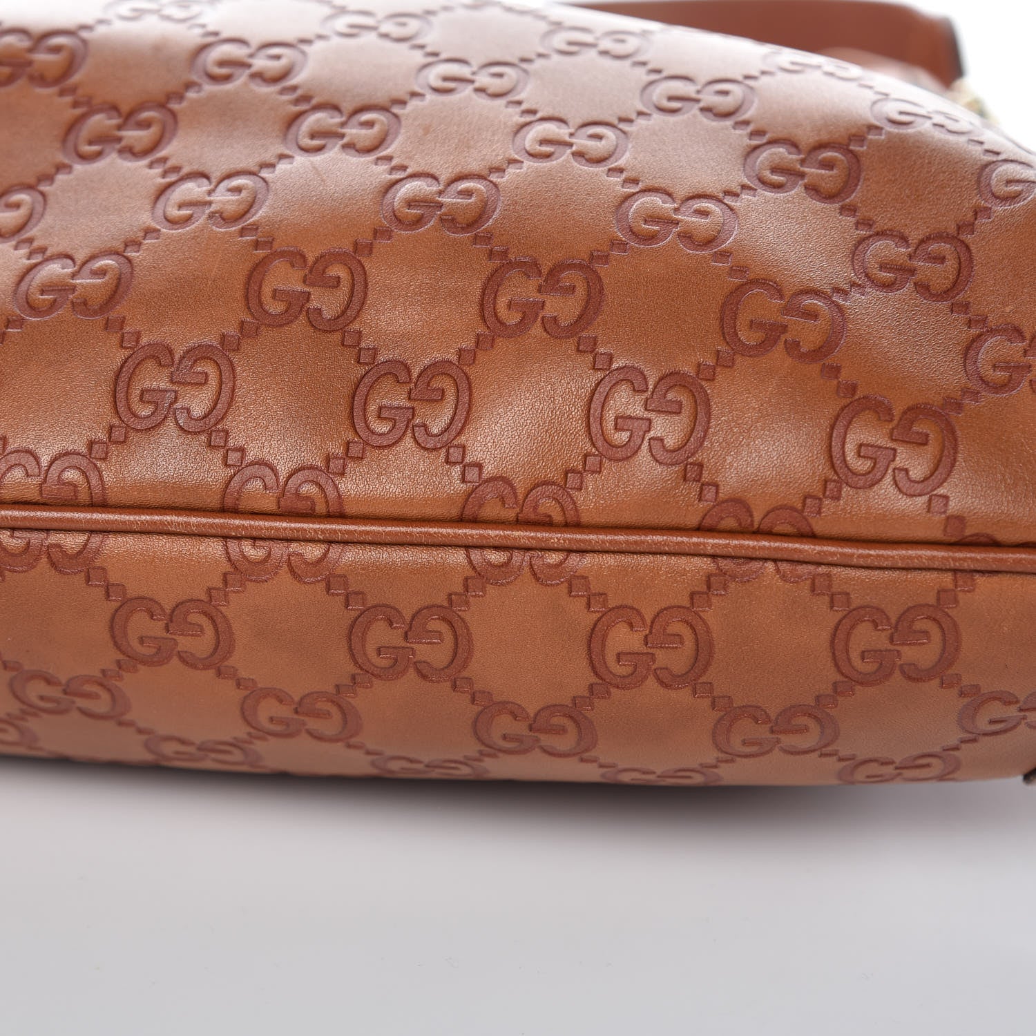Gucci Guccissima Creole Hobo Saffron 12 of 14
