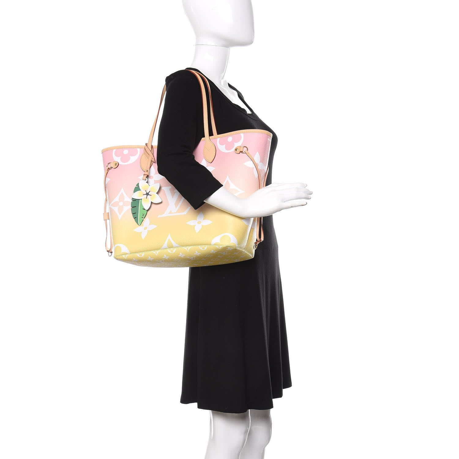 Louis Vuitton Monogram Giant By The Pool Neverfull MM Light Pink 2 of 10