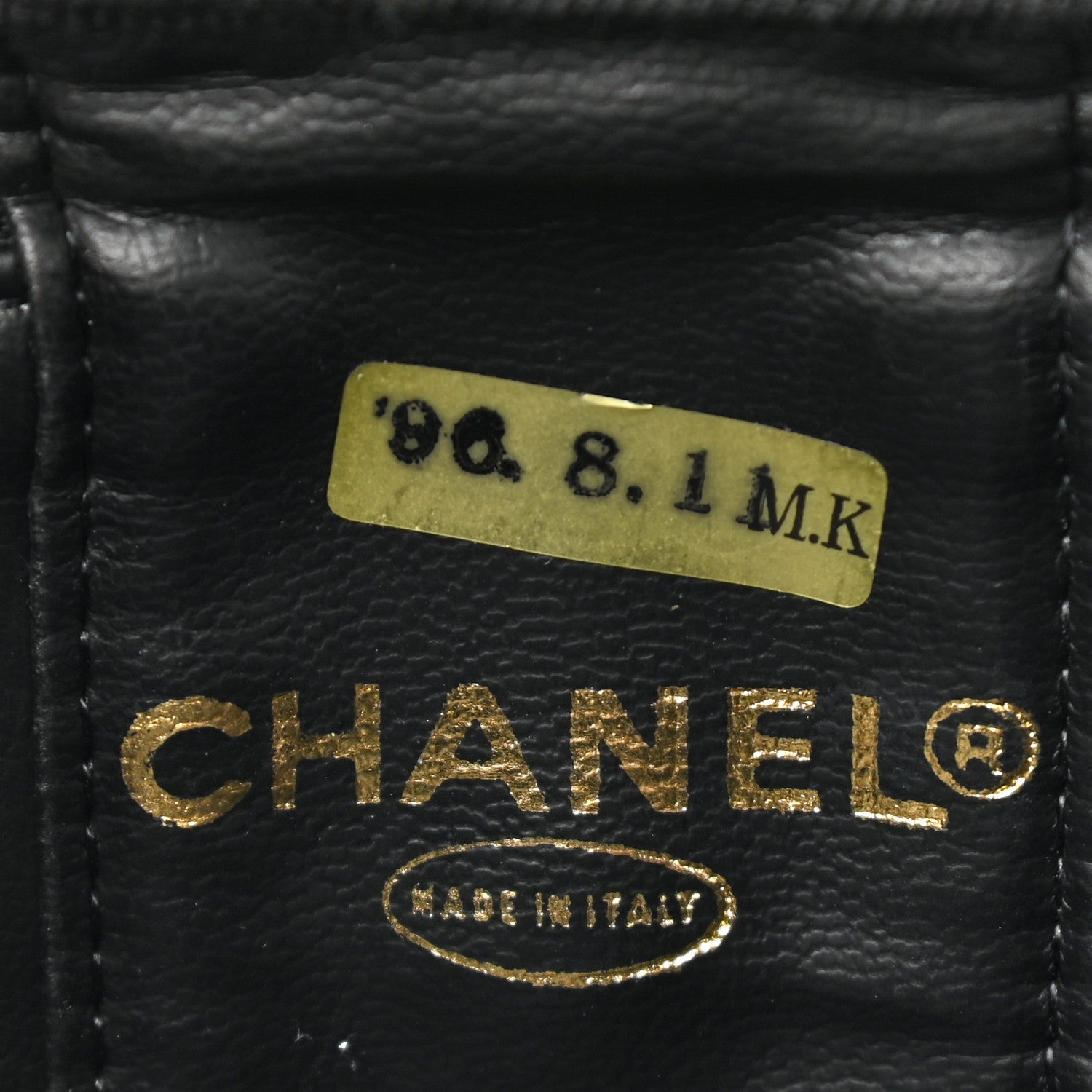 Chanel Caviar CC Vanity Cosmetic Case Black 7 of 10