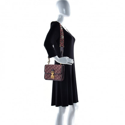 Christian Dior Oblique DiorAddict Flap Bag Burgundy 2 of 8