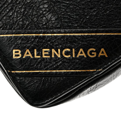 Balenciaga Arena Calfskin Blanket Chain Crossbody Black 6 of 11