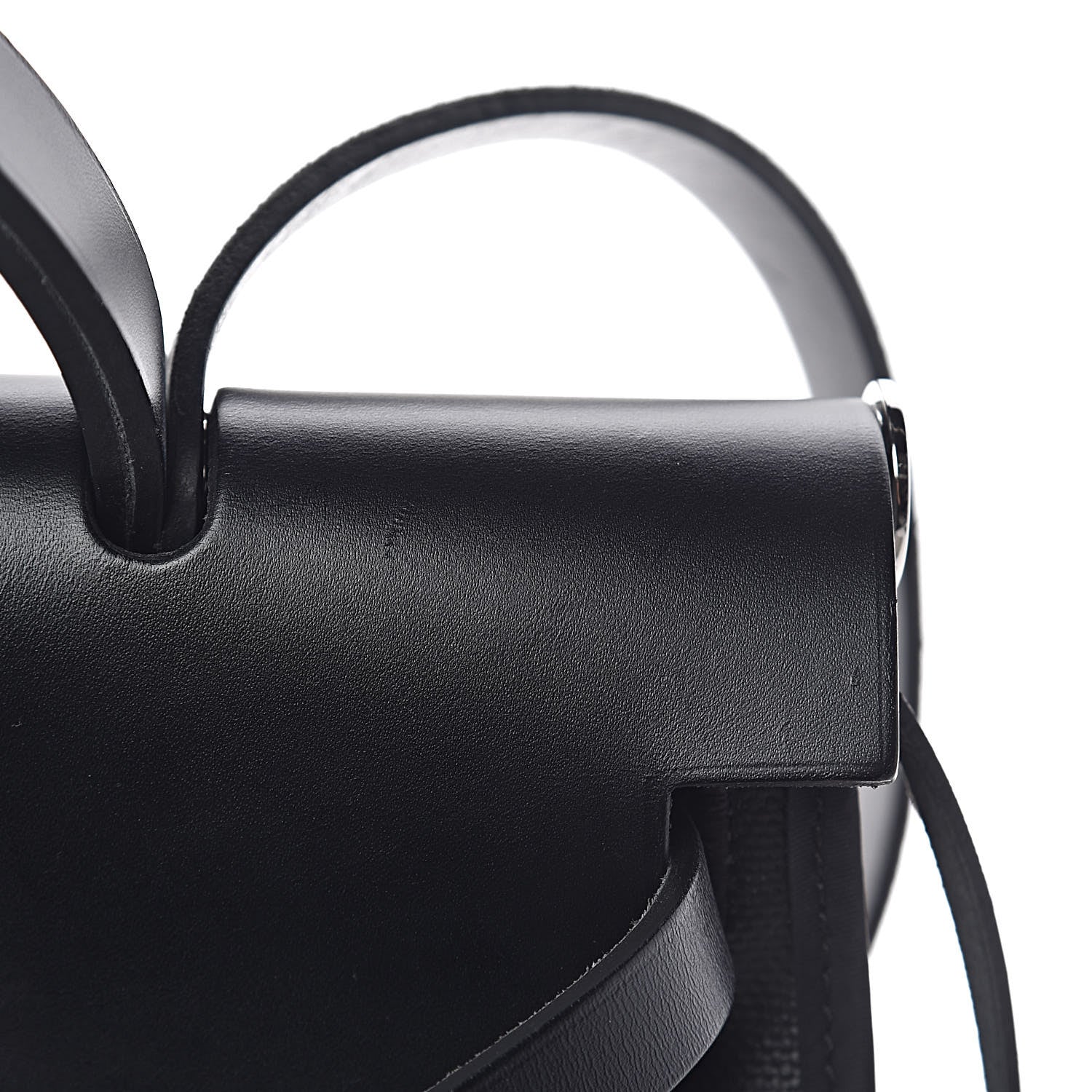 Hermes Toile H Berline Vache Hunter Herbag Zip PM 31 Black Ecru 13 of 18