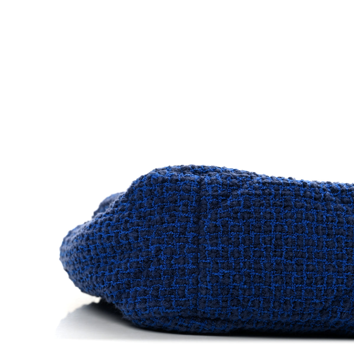 Tweed Quilted Large Chanel 19 Flap Blue