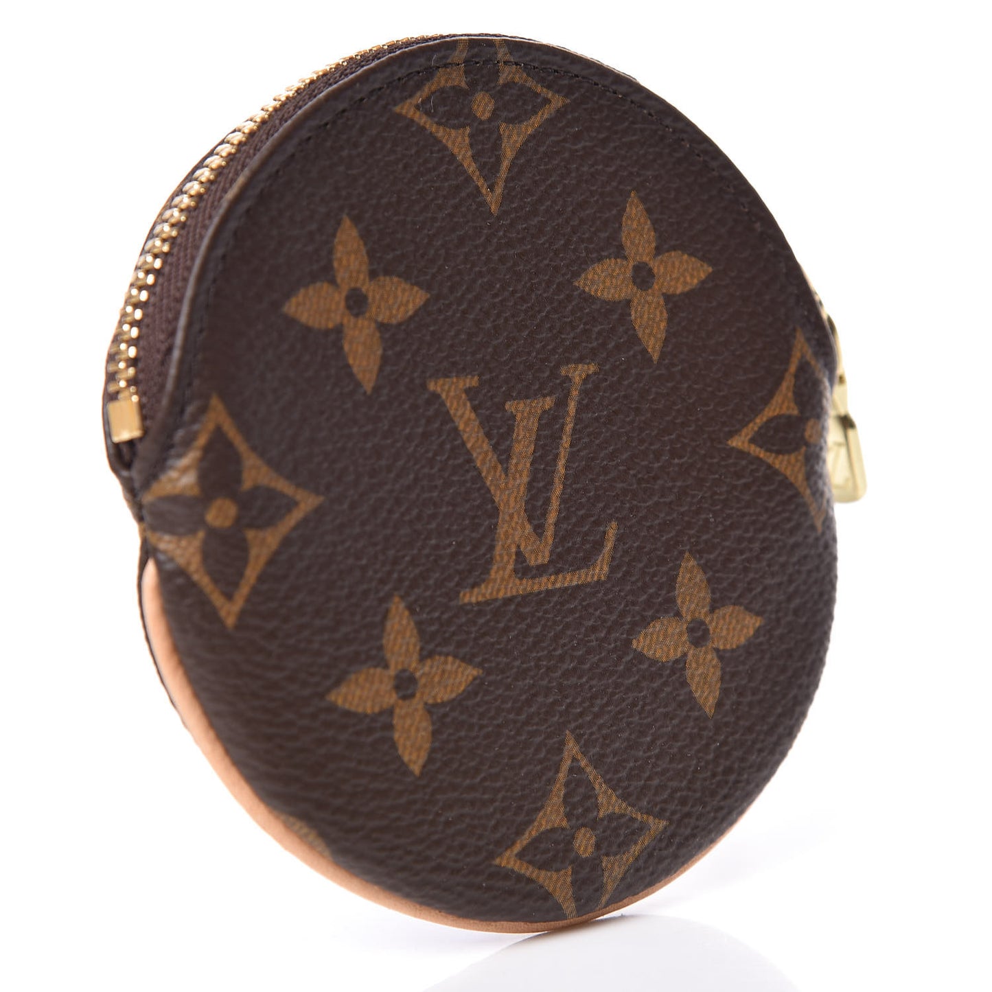 Monogram Round Coin Purse