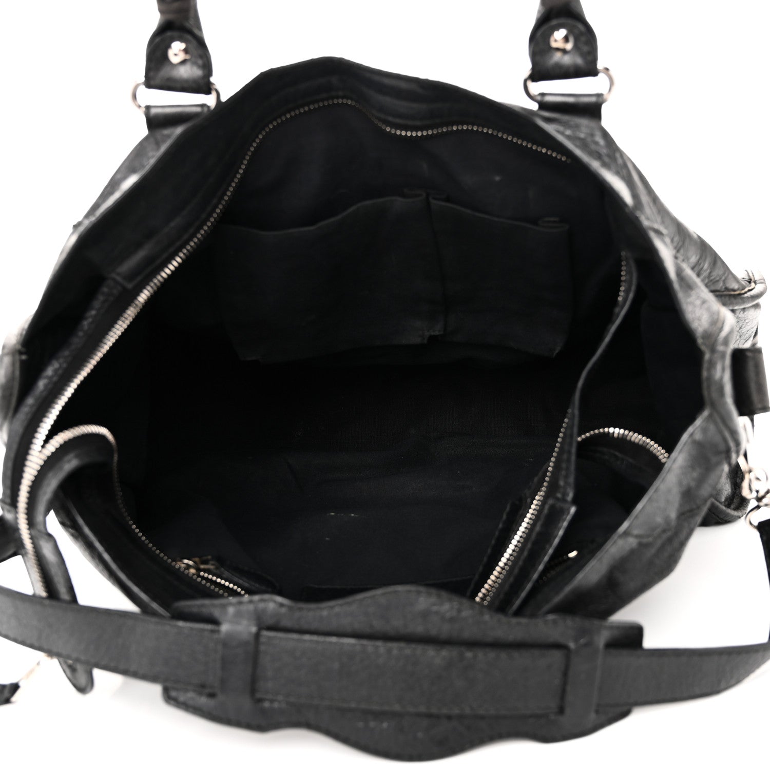 Balenciaga Agneau Giant 12 Silver Hardware City Black 6 of 9