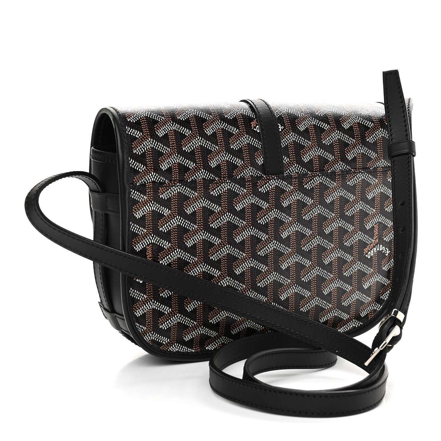 Goyard Goyardine Belvedere II PM Messenger Bag Black 3 of 10