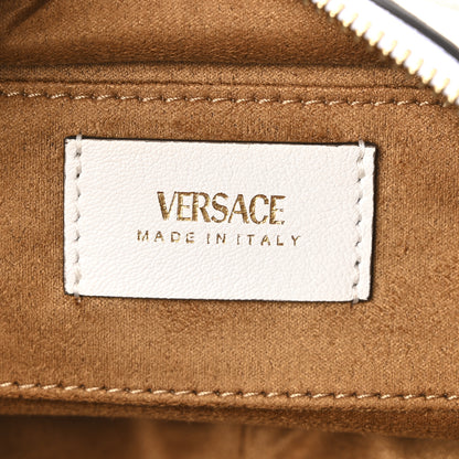 Versace Nappa Bowling Bag White 6 of 10