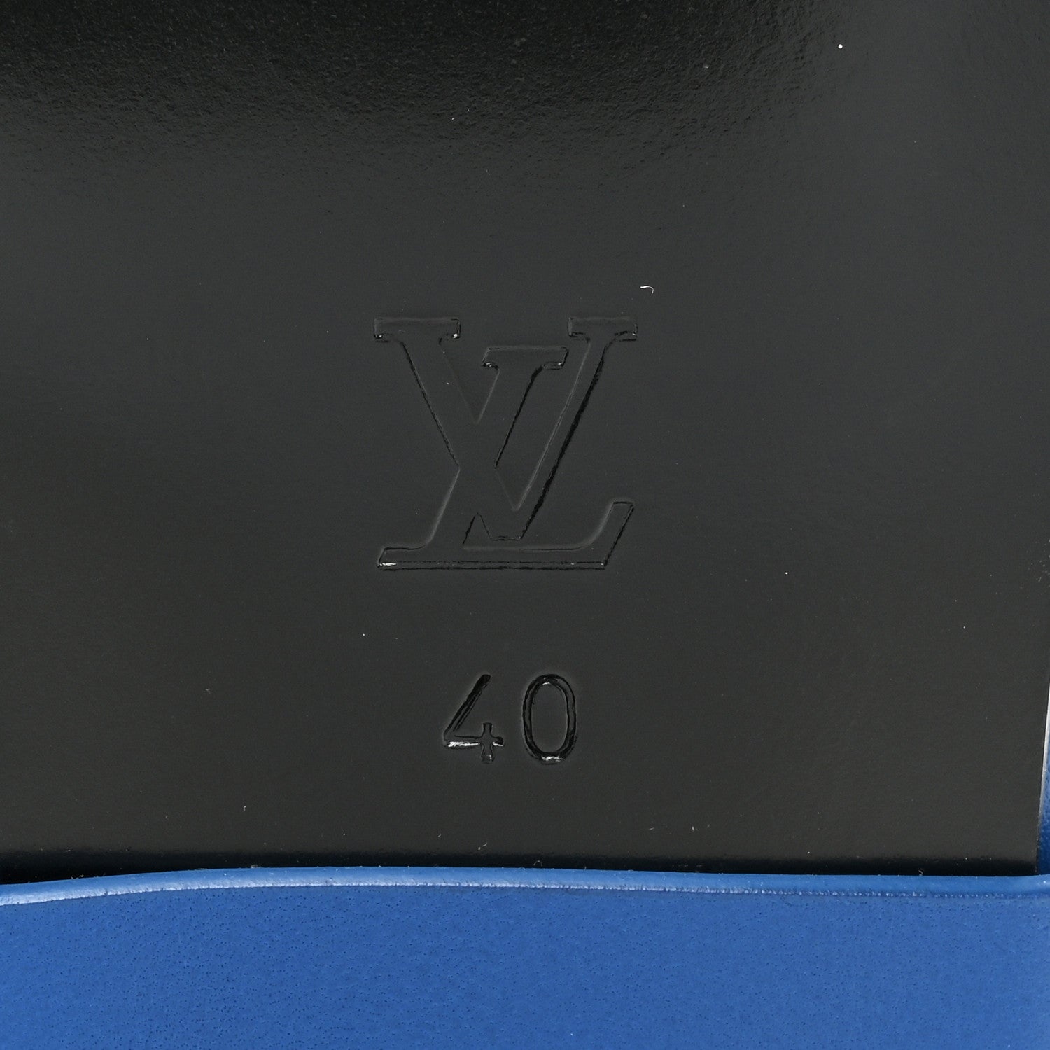 Louis Vuitton Calfskin Rhapsody Ankle Boots 40 Blue 6 of 9