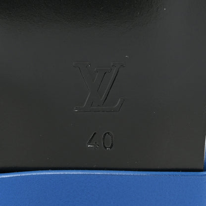 Louis Vuitton Calfskin Rhapsody Ankle Boots 40 Blue 6 of 9