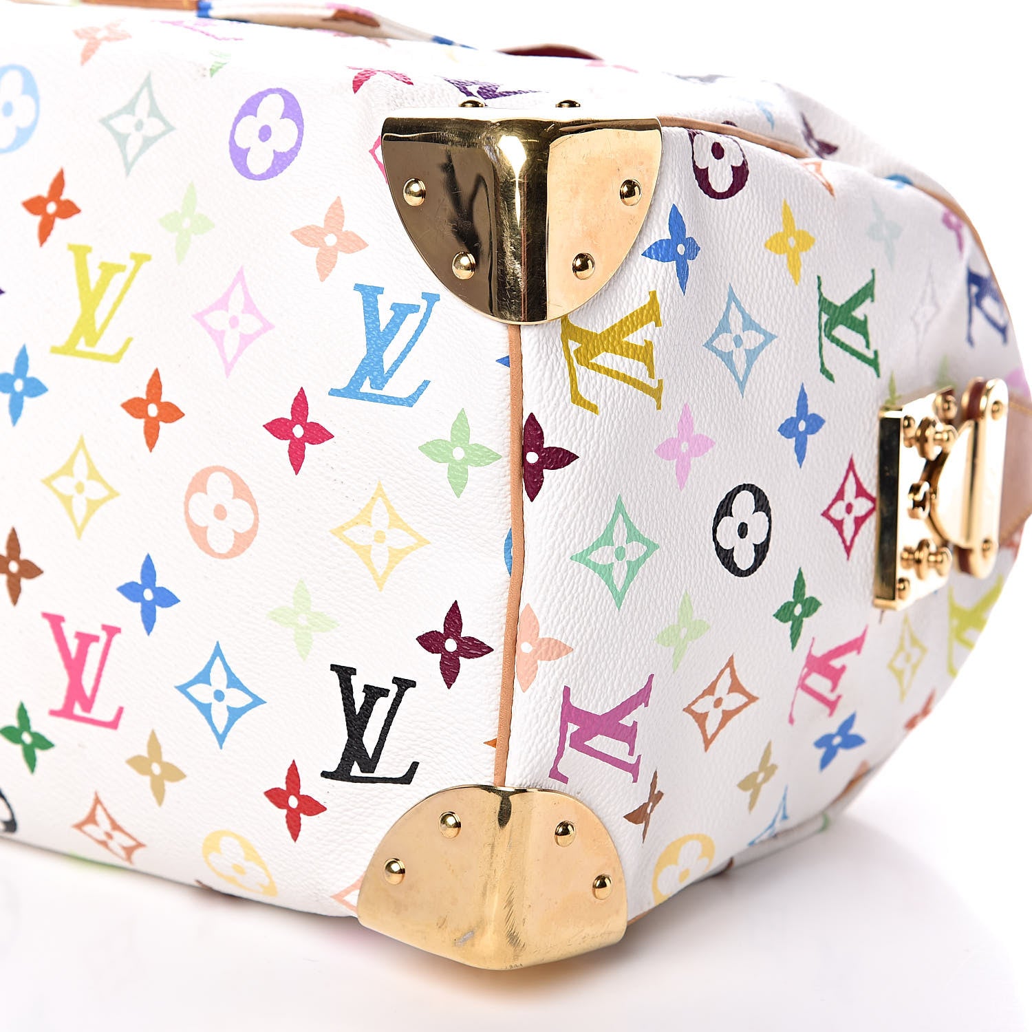 Louis Vuitton Monogram Multicolor Speedy 30 White 8 of 13
