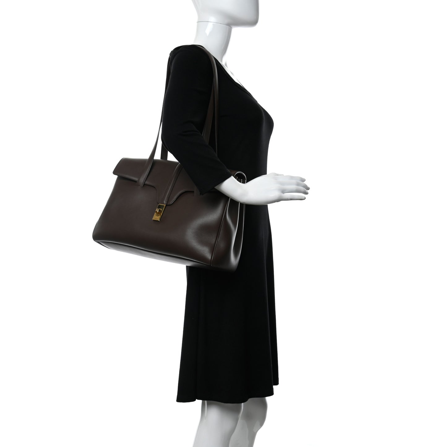 Calfskin Medium Soft 16 Bag Wood