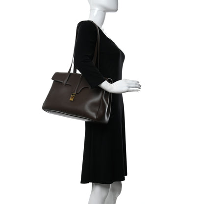 Celine Calfskin Medium Soft 16 Bag Wood 2 of 9