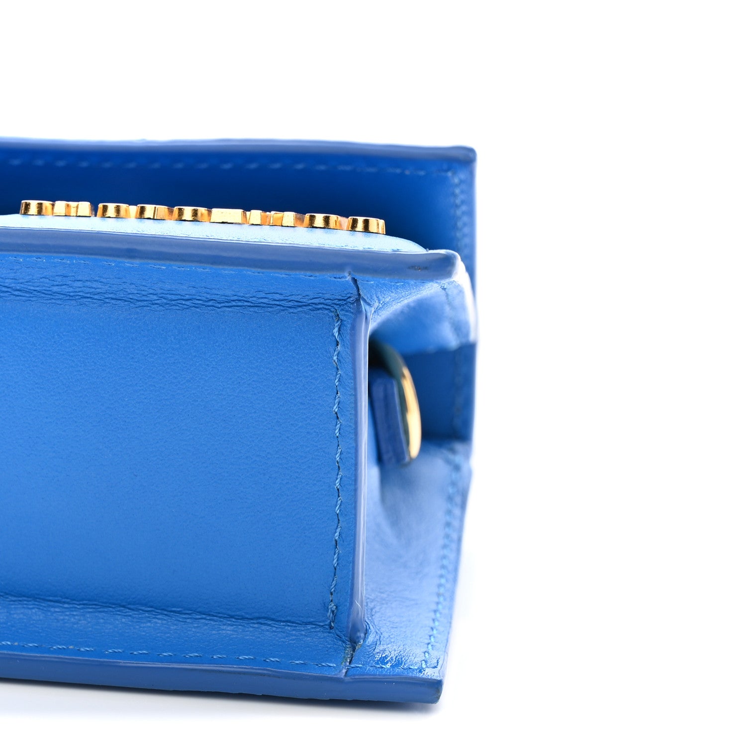 Jacquemus Smooth Calfskin Le Chiquito Blue 9 of 10