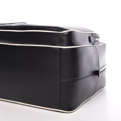 Prada Vitello Bicolor Bowler Black Talco 9 of 10
