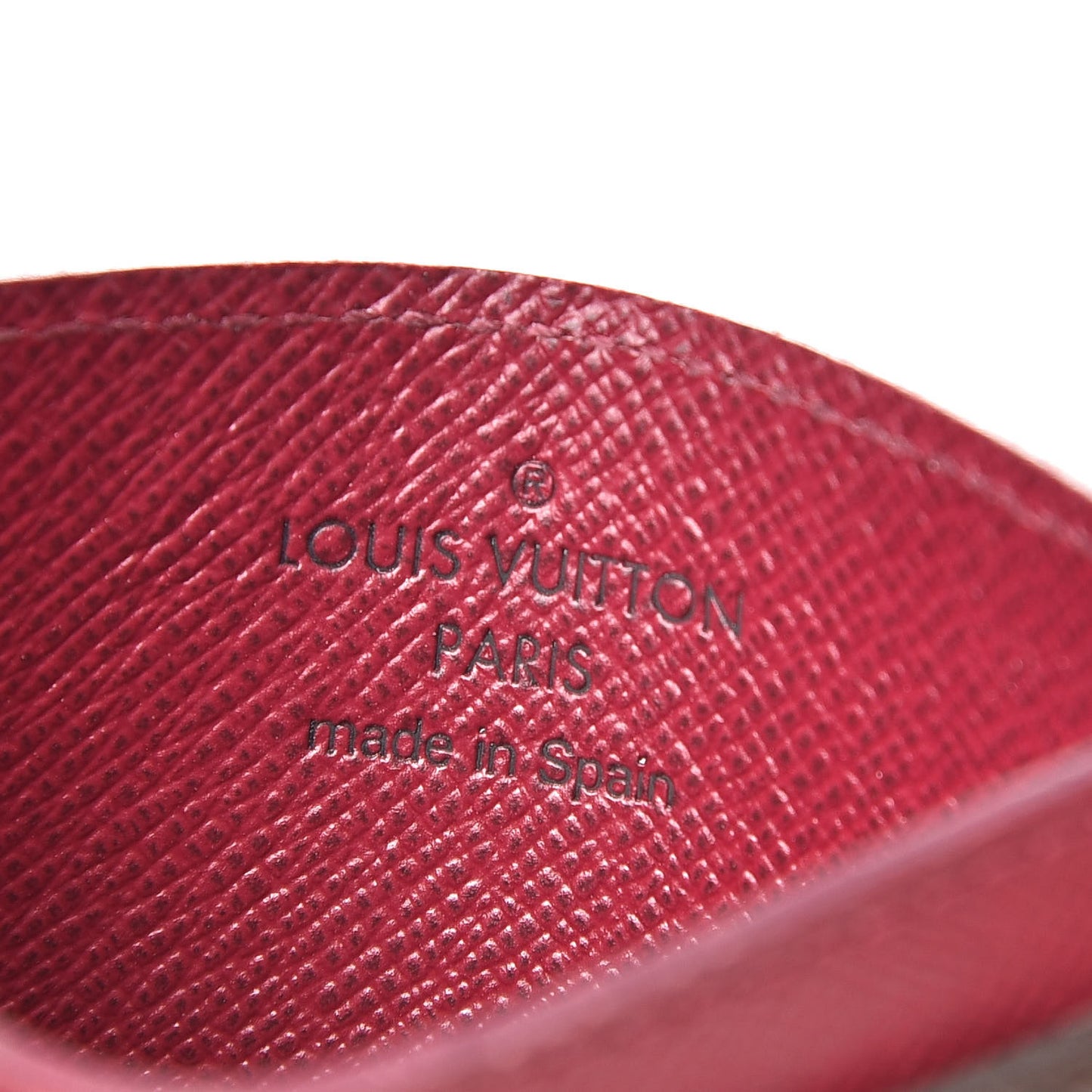 Monogram Card Holder Fuchsia