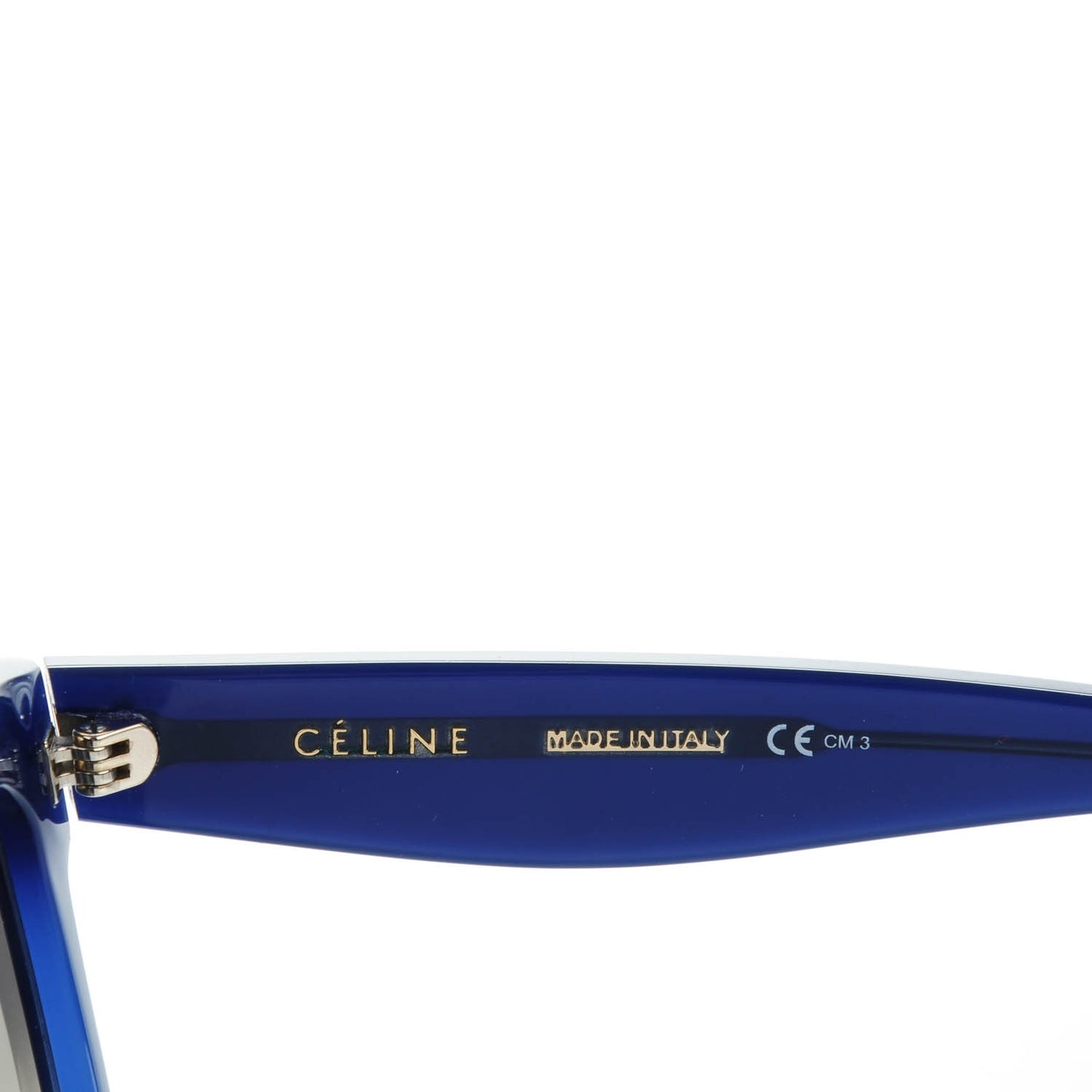 Acetate Bridge Sunglasses CL41077/S Blue