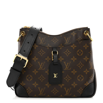 Louis Vuitton Monogram Odeon PM Black 1 of 9