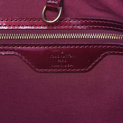 Louis Vuitton Vernis Wilshire MM Rouge Fauviste 6 of 11