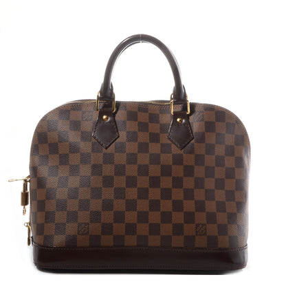 Louis Vuitton Damier Ebene Alma PM 1 of 8