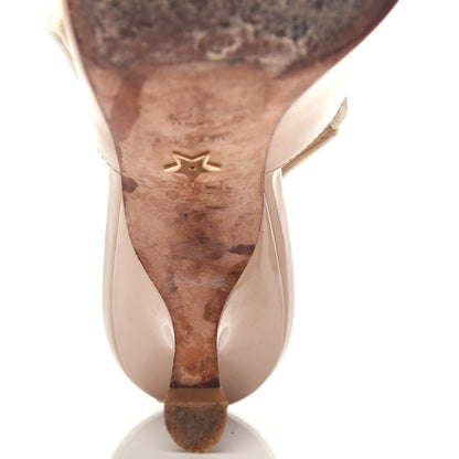 Christian Dior Patent Ribbon J'Adior Slingback 65mm Pumps 37.5 Nude 10 of 11