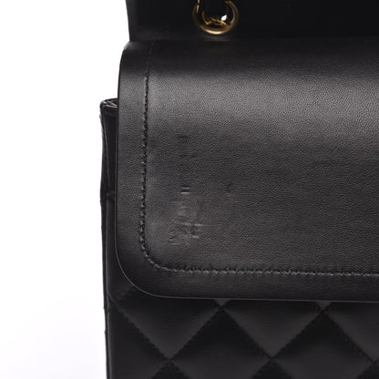 Chanel Lambskin Quilted Maxi Double Flap Black 15 of 16