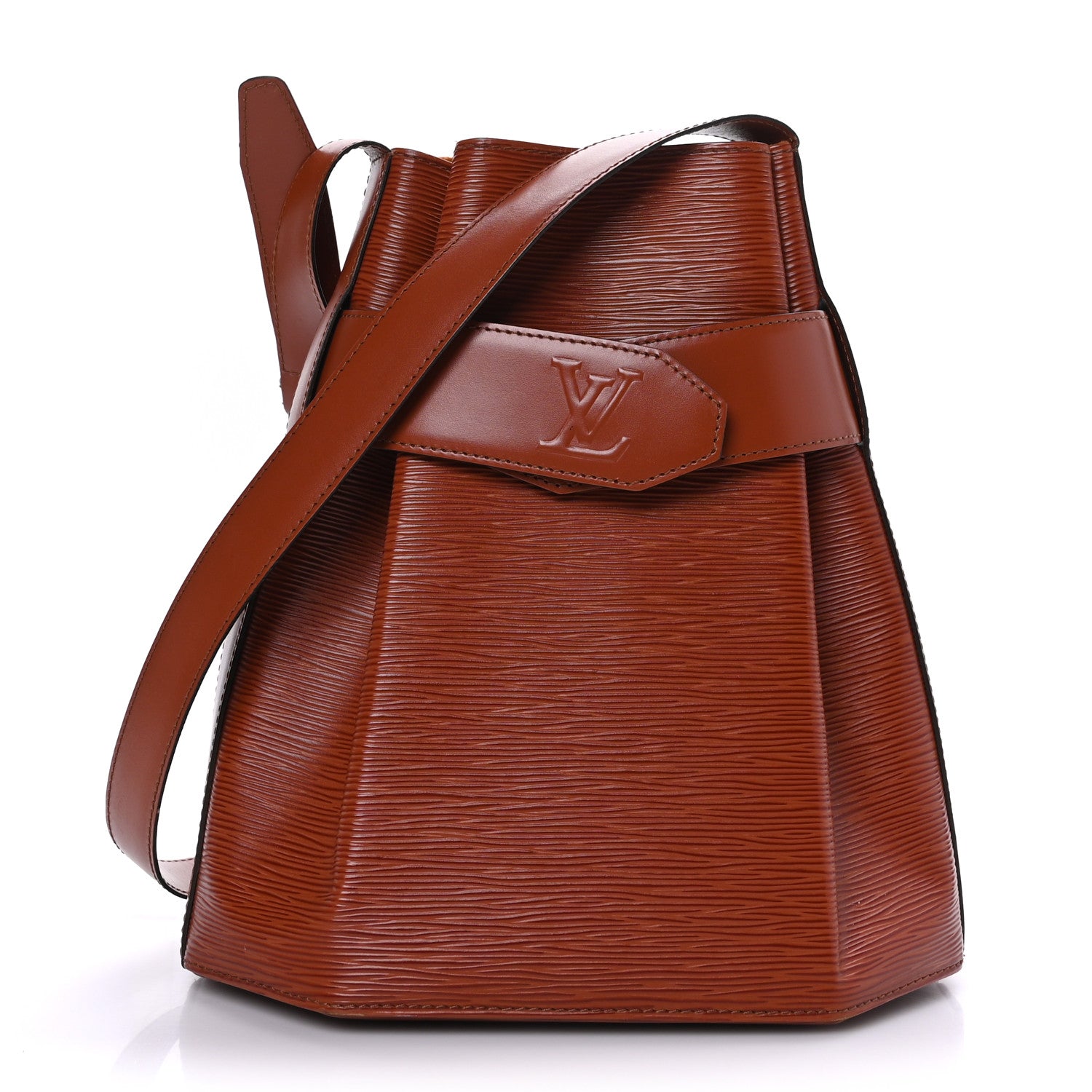 Louis Vuitton Epi Sac D'Epaule Kenyan Fawn 1 of 8