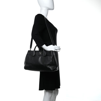 Chanel Caviar Cerf Executive Shopper Tote Black 2 of 11