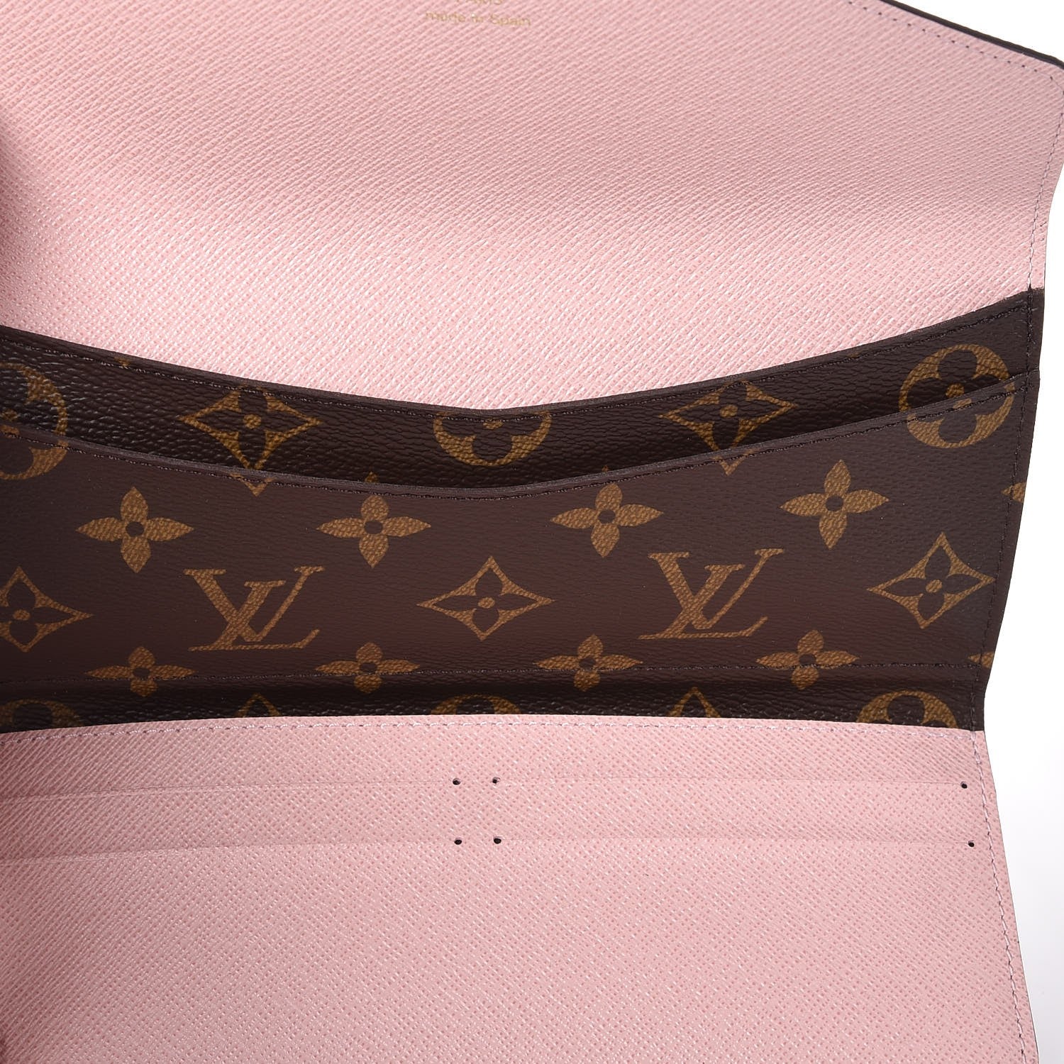 Louis Vuitton Monogram Josephine Wallet Rose Ballerine 5 of 7