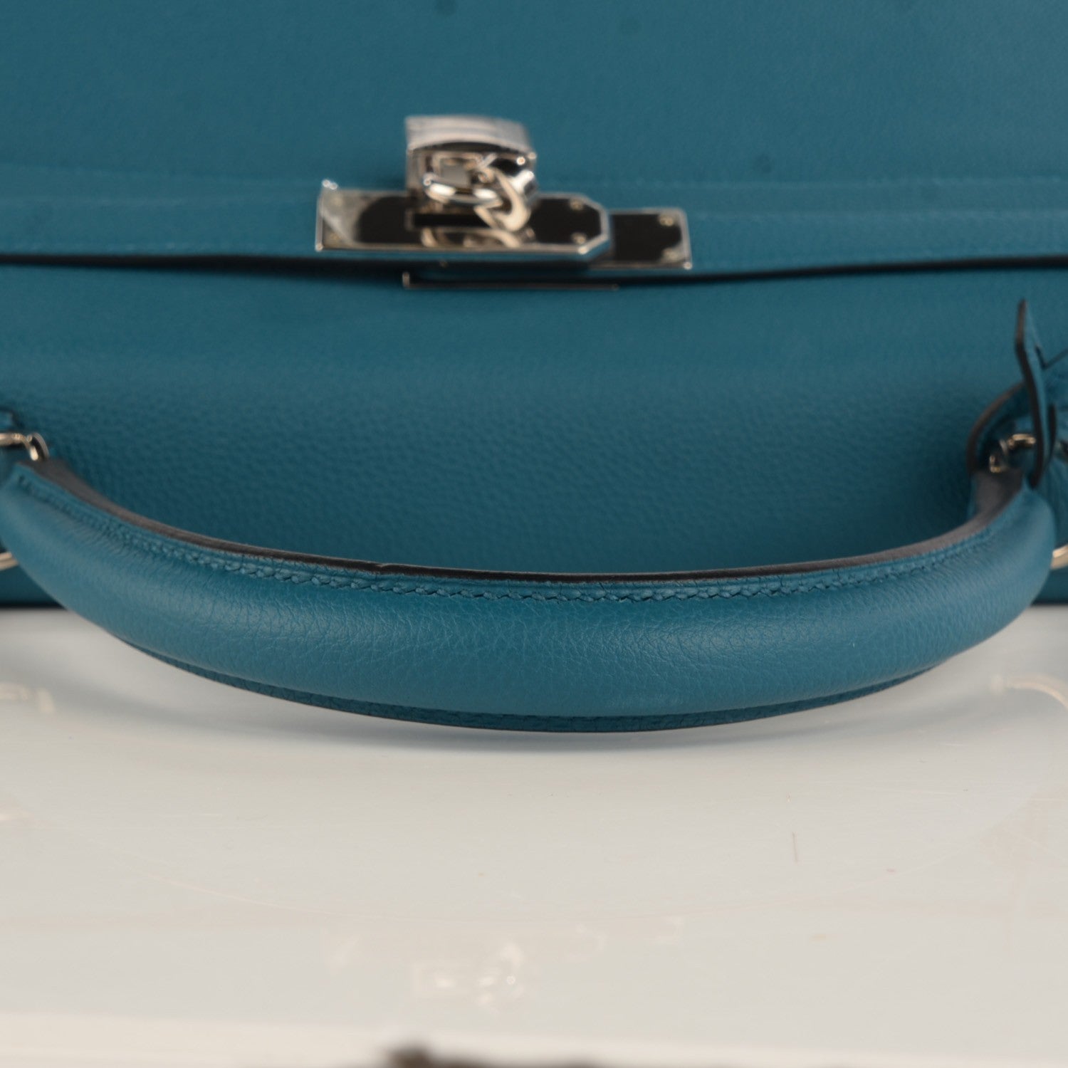 Hermes Togo Kelly Retourne 35 Cobalt 5 of 23
