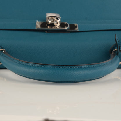 Hermes Togo Kelly Retourne 35 Cobalt 5 of 23