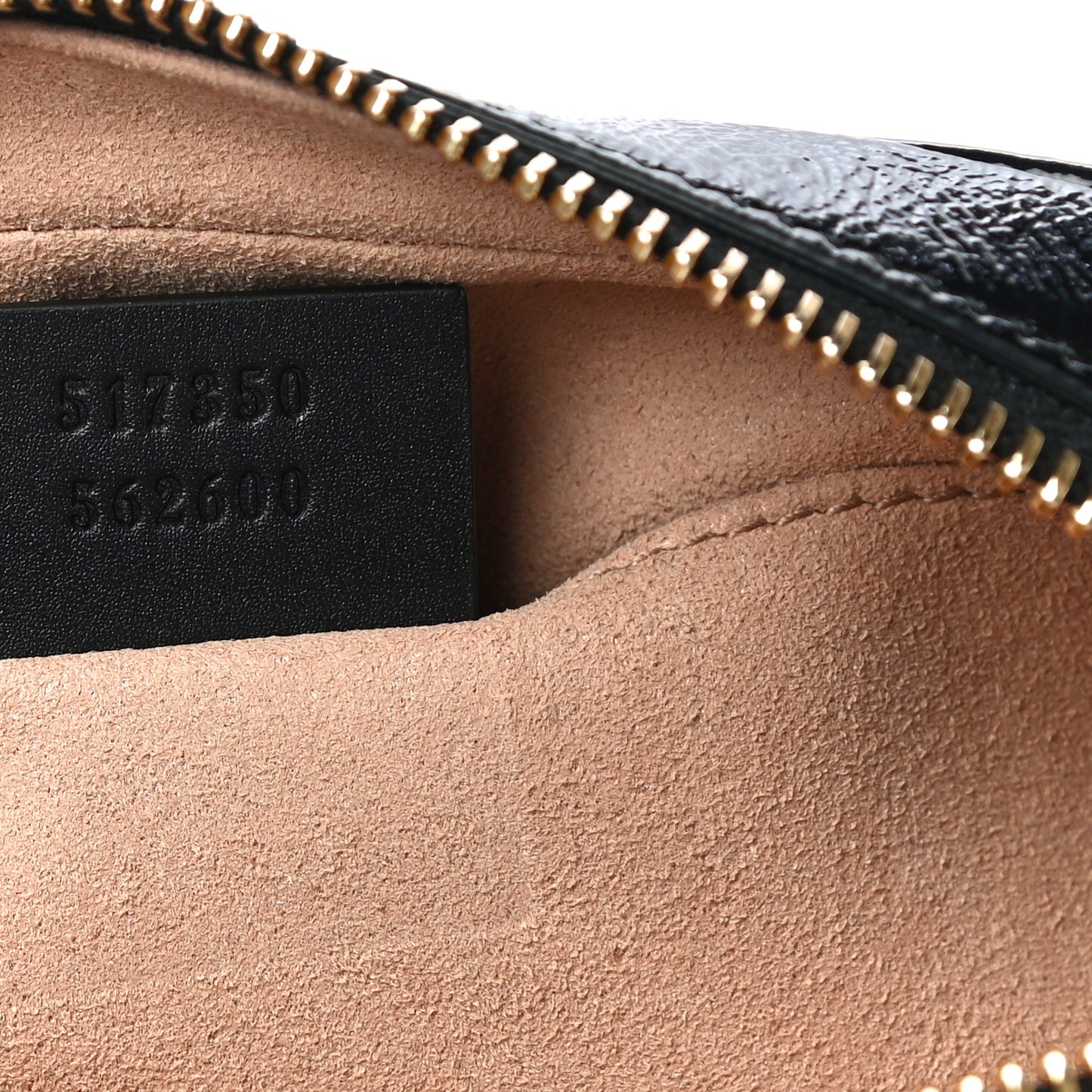 Suede Patent Web Mini Ophidia Shoulder Bag Black